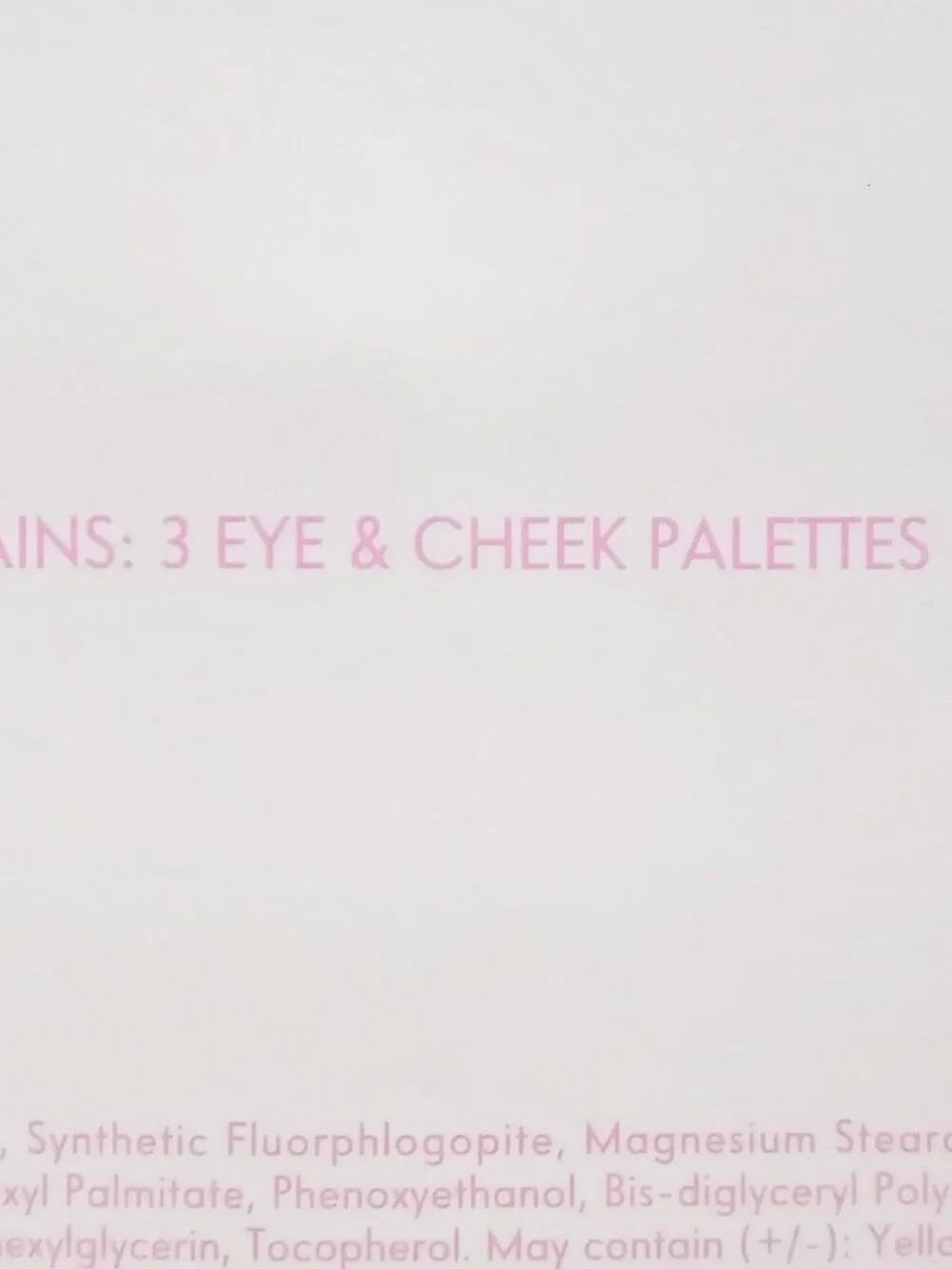 3-Pc. Glowy Eye & Cheek Pocket Palette Set NWT!